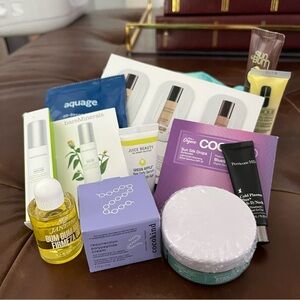 Platinum & Diamond Exclusive Skincare. Travel Size and Samples.Total of 12.